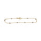 Bracelet Bracelet gouttière or jaune, or blanc et diamants. 58 Facettes 31762