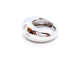 Bague 52 Bague Jonc Or blanc Diamant 58 Facettes 00707CN
