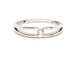 Bague 56 Bague Solitaire Or blanc Diamant 58 Facettes 06312CD