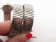 Montre montre BULGARI tubogas bb191ts triple tour 19 mm quartz acier 58 Facettes 247842