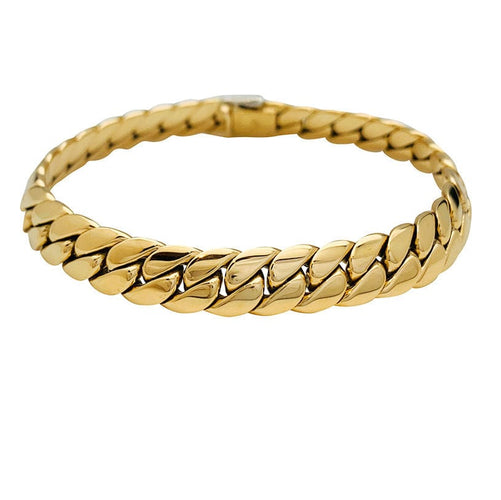 Bracelet Bracelet Cartier maille anglaise. 58 Facettes 31019