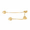 Boucles d'oreilles Boucles d'oreilles Pendantes Or jaune 58 Facettes 2673087CN