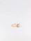 Bague 54 Solitaire Or rose Diamant coussin 58 Facettes J217