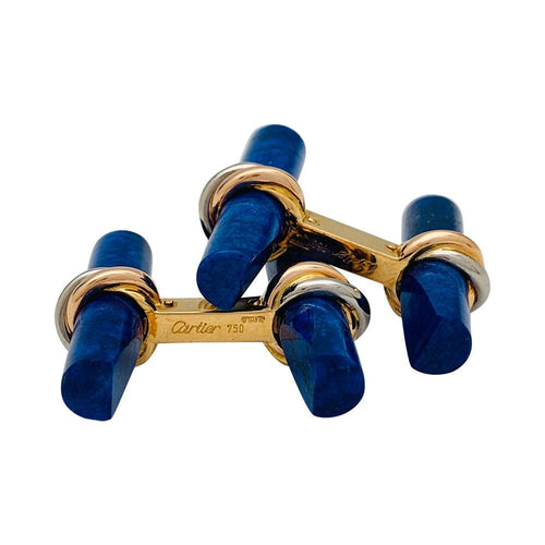 Boutons de manchette Boutons de manchette Cartier 3 ors, bâtonnets interchangeables. 58 Facettes 31735
