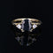 Bague 49 Bague en Or jaune, saphir & diamants 58 Facettes CV88