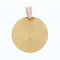 Pendentif Médaille or jaune et rose Vierge Marie auréolée 58 Facettes 15-103