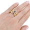 Bague 48 Bagues Chaumet ,"Carrosse", or jaune, saphirs de couleurs. 58 Facettes 33283