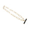 Collier Sautoir Pomellato, "Victoria", or rose, jais. 58 Facettes 33269