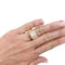 Bague 52 Poiray, "Bague Bracelet", or jaune, diamant. 58 Facettes 31417