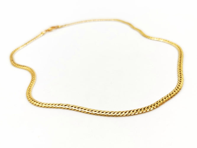 Collier Collier Maille anglaise Or jaune 58 Facettes 1639601CN