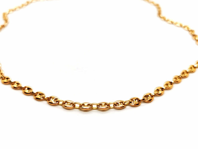Collier Collier Maille grain de café Or jaune 58 Facettes 1783181CN