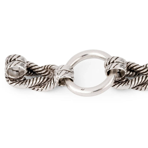 Bracelet HERMES - Bracelet Argent 58 Facettes 1