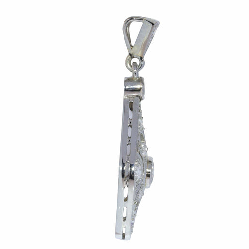 Pendentif Pendentif diamant vintage des années 1920 58 Facettes 23283-0105