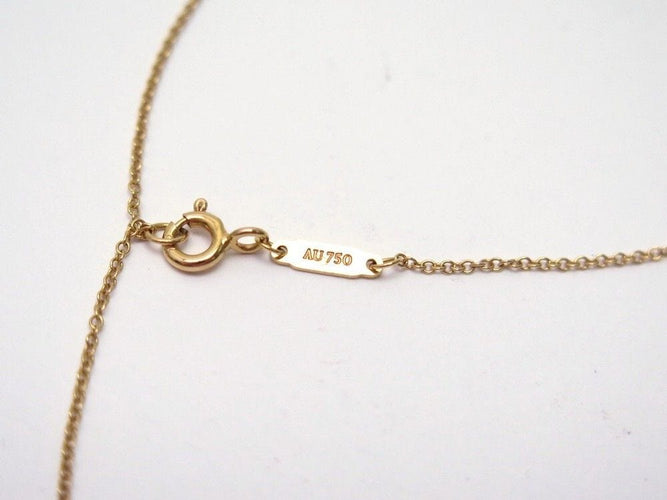 Collier collier TIFFANY & CO smile small en or jaune 18k 58 Facettes 256134
