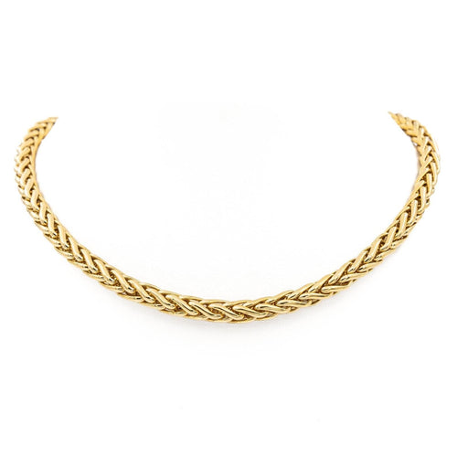 Collier Collier Maille palmier Or jaune 58 Facettes 2259657CN