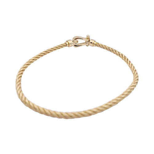 Bracelet Bracelet Fred, "Force 10", or jaune. 58 Facettes 33216