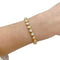 Bracelet Bracelet ligne diamants en serti clos. 58 Facettes 32085