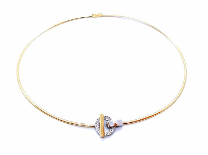 Pendentif Guy Laroche Collier Or jaune Diamant 58 Facettes 2031684CN