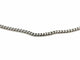 Collier Collier Maille gourmette Or blanc 58 Facettes 1639541CN