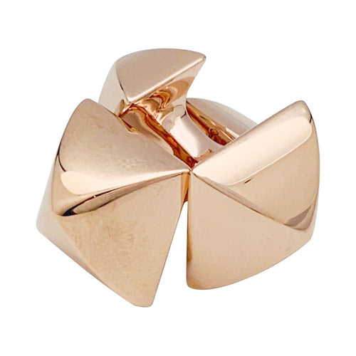 Boutons de manchette Boutons de manchette Hermès, "Clou", or rose. 58 Facettes 31494