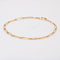 Bracelet Fin bracelet gourmette alternée 58 Facettes CVBR55
