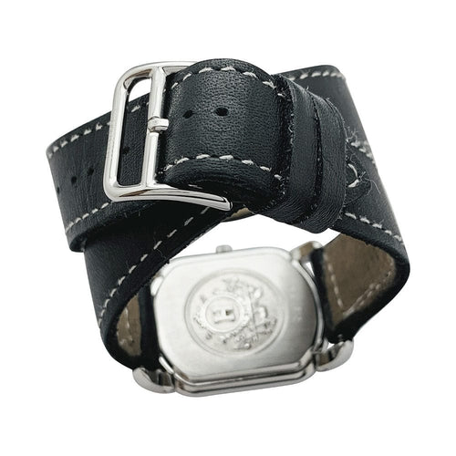 Montre Montre Hermès, "Rallye", acier, cuir. 58 Facettes 31652
