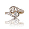 Bague 52 Bague ancienne toi et moi diamants 58 Facettes 23-267