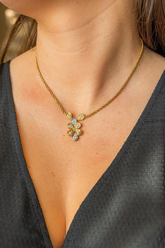 Collier Collier Maille torsadée Or jaune Diamant 58 Facettes 2718173CN