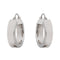 Boucles d'oreilles Boucles d'oreilles Créoles Or blanc 58 Facettes 2687281CN