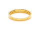 Bague 56 Bague Alliance Or jaune Diamant 58 Facettes 06349CD