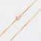 Collier Chaine maille cube or jaune 58 Facettes 15-037