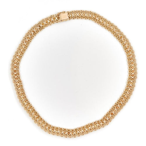 Collier Collier Maille fantaisie Or jaune 58 Facettes 1801302CN