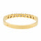 Bague 55 Bague Alliance Or jaune Diamant 58 Facettes 578391CD