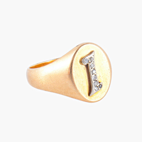 Bague 50 Bague Chevalière Femme 58 Facettes