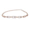 Collier Collier Messika, "Choker Move Link Multi", or rose, diamants. 58 Facettes 32646