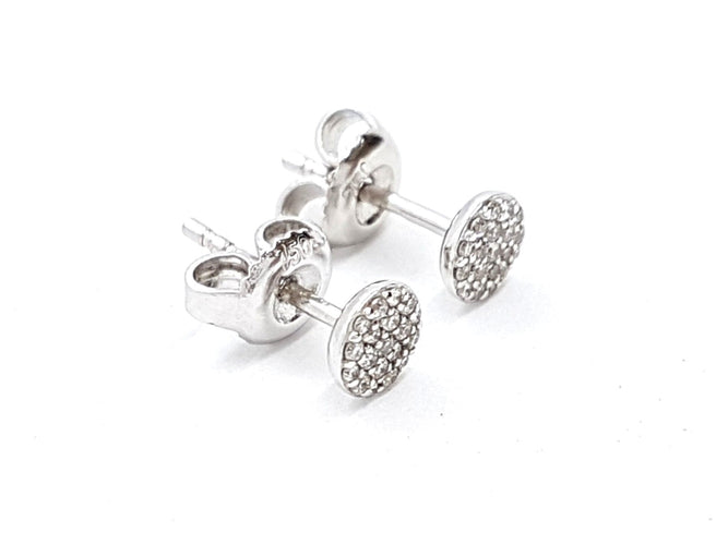Boucles d'oreilles Boucles d'oreilles Or blanc Diamant 58 Facettes 578660RV