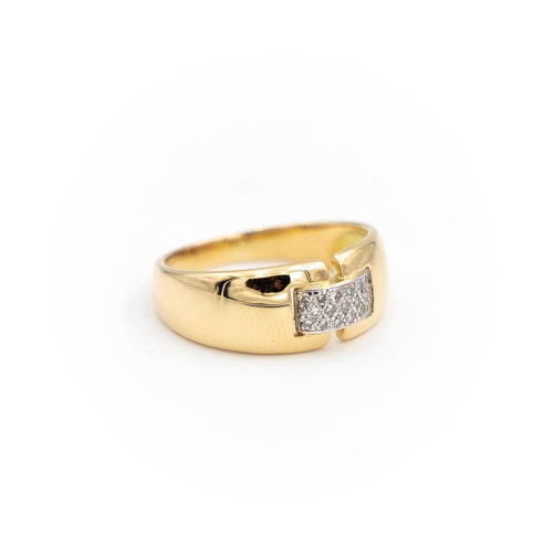 Bague 50 Bague Or jaune Diamant 58 Facettes 1984327CN