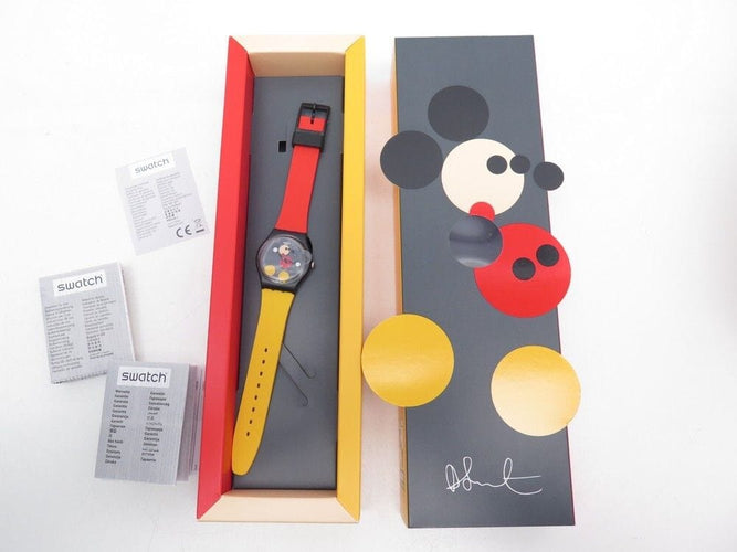 Montre montre SWATCH mic damien hirst limited edition 1999 ex 34mm 58 Facettes 256868