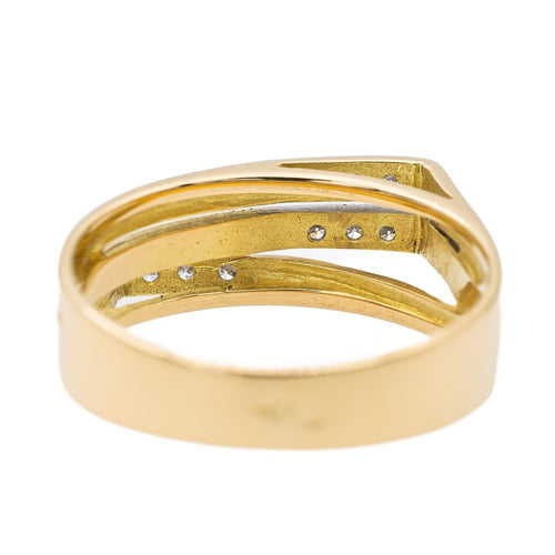 Bague 56 Bague Or jaune Diamant 58 Facettes 2711793CN