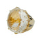 Bague 50 Bague H.Stern, "Moon Light", or naturel, diamants, cristal de roche. 58 Facettes 31005