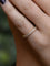 Bague 49 Demi-Alliance américaine diamants 1 carat 58 Facettes J112