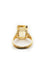 Bague Bague or jaune et citrine 58 Facettes