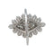 Bague 60 Bague en platine diamant 1,29 carat. 58 Facettes 31308