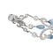 Boucles d'oreilles Boucles d'oreilles Chopard "Copacabana" en or blanc, diamants, saphirs. 58 Facettes 31568