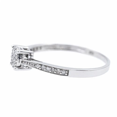 Bague 53 Bague Or blanc Diamant 58 Facettes 2295173CN