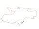 Collier Collier Or blanc Diamant 58 Facettes 579209RV