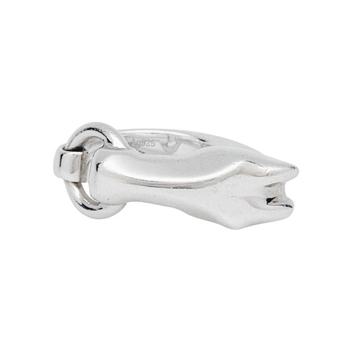 Bague 50 Bague Hermès, "Galop", argent. 58 Facettes 31617