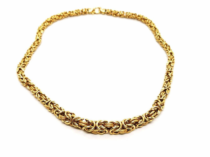 Collier Collier Maille royale Or jaune 58 Facettes 1719303CN