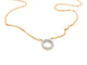 Collier Collier Or rose Diamant 58 Facettes 579192RV