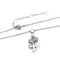 Collier Collier Bulgari "Cicladi" en or blanc et diamants. 58 Facettes 30905